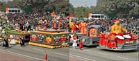 74th Republic Day: What was shown in the parade?